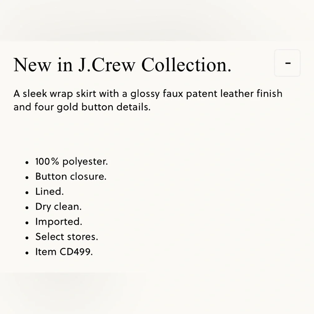 J. Crew new tag